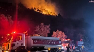 Tekirdağ Büyükşehir Belediyesi İtfaiye Dairesi Başkanlığı’na bağlı altı personel, bir