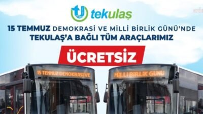 Tekirdağ Büyükşehir Belediyesi bünyesinde hizmet veren TEKULAŞ’a bağlı tüm toplu
