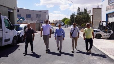 Tepebaşı Belediyesi, BAKSAN Sanayi Sitesi’nde ulaşım konforunu yükseltecek kapsamlı yol