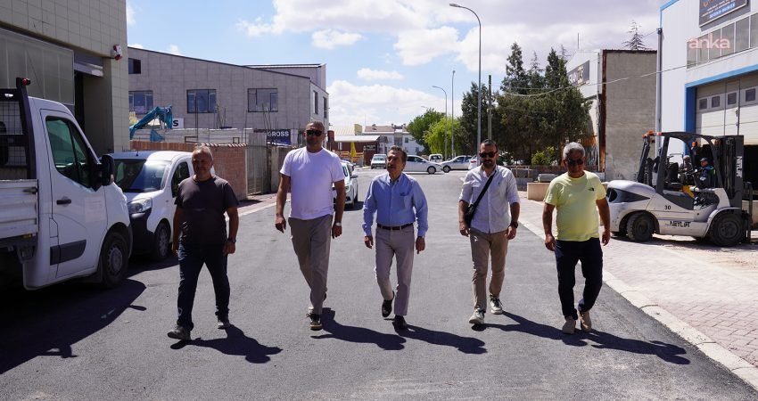 Tepebaşı Belediyesi, BAKSAN Sanayi Sitesi’nde ulaşım konforunu yükseltecek kapsamlı yol