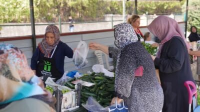 Tepebaşı Belediyesi tarafından yürütülen Kadın Üretici Ürün Satış Noktaları uygulaması,