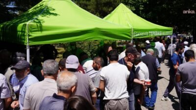 Tepebaşı Belediyesi, Muharrem ayı dolayısıyla Uluönder ve İlahiyat Camii önünde