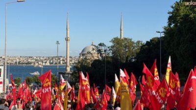TKP, düzenlediği NATO karşıtı eylemlerde 145 parti üyesinin gözaltına alınmasının