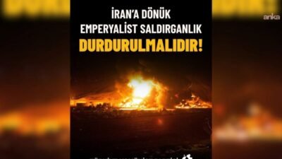 TKP, ABD'nin İran'a yönelik saldırılarına ilişkin yaptığı açıklamada, "Ülkemiz hiçbir