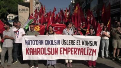 TKP İzmir İl Örgütü, Ankara'da 7-8 Temmuz'da düzenlenecek NATO Zirvesi'ni