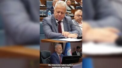 Trabzon Büyükşehir Belediye Meclisi Başkanvekili Faruk Kanca'nın dünkü oturumda Meclis