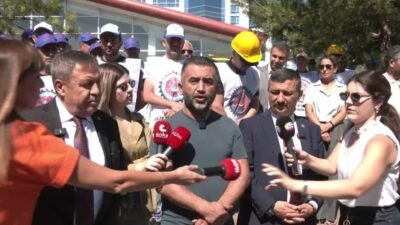 Eskişehir'de Yıldızlar SSS Holding bünyesinde faaliyet gösteren Doruk Madencilik'te çalışan