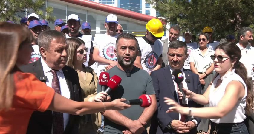 Eskişehir'de Yıldızlar SSS Holding bünyesinde faaliyet gösteren Doruk Madencilik'te çalışan