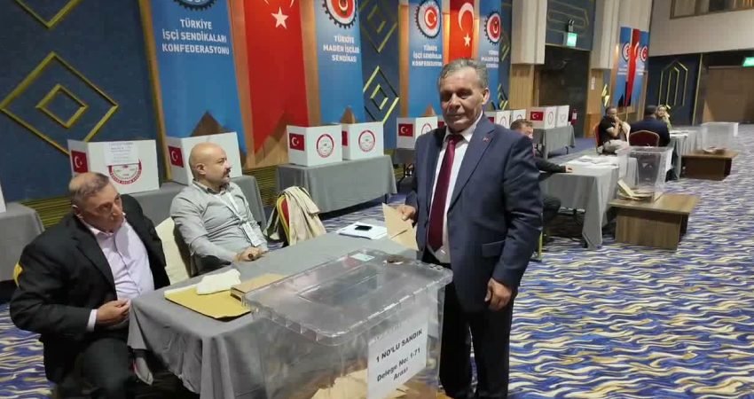 Türkiye Maden İşçileri Sendikası’nın 13. Olağan Genel Kurulu’nda mevcut Genel