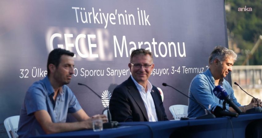 Sarıyer Belediyesi ev sahipliğinde düzenlenecek Türkiye’nin ilk uluslararası gece maratonu