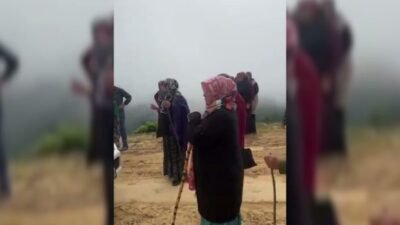 Ordu’nun Korgan ilçesinde yurttaşlar, Taşyapı firmasının Turnalık Yaylası’ndaki maden sondaj