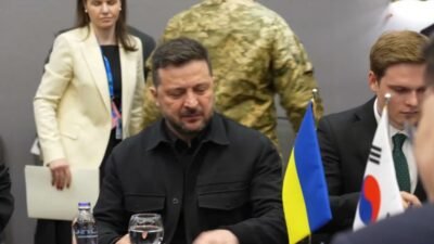 Ukrayna Devlet Başkanı Volodimir Zelenski, NATO Zirvesi kapsamında Ankara'da Güney