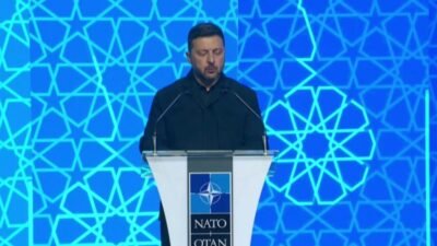 Ukrayna Devlet Başkanı Volodimir Zelenskiy, 36.⁠ ⁠NATO Devlet ve Hükümet