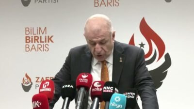 Zafer Partisi Genel Başkanı Ümit Özdağ, Özgür Özel'in kuracağı yeni
