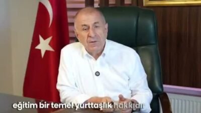 Zafer Partisi Genel Başkanı Ümit Özdağ, "Esas eğitim kamu hizmetidir