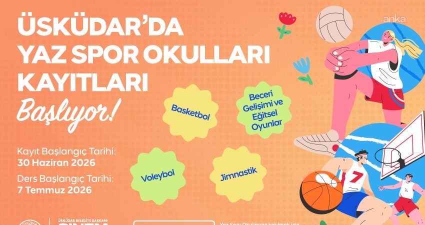 Üsküdar Belediyesi, çocukların yaz tatilini sporla ve eğlenceyle değerlendirmesini sağlamak