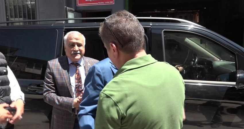 CHP Malatya Milletvekili Veli Ağbaba, Malatya Ağaç Sanatkârları Esnaf Odası'nı