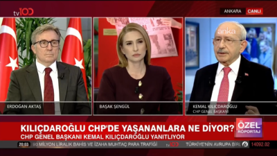 CHP Genel Başkanı Kemal Kılıçdaroğlu, CHP bölünürse bu durumun Cumhurbaşkanı