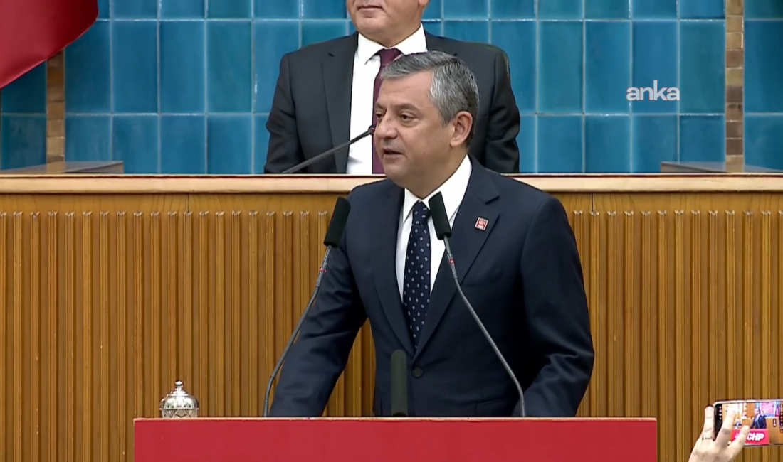 CHP Grup Başkanı Özgür Özel, grup toplantısı öncesinde "Her son bir