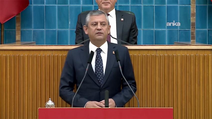 CHP Grup Başkanı Özgür Özel, "Bugün bu kürsüye her zamankinden