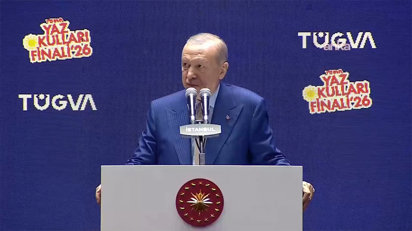 Cumhurbaşkanı Recep Tayyip Erdoğan, TÜGVA Yaz Okulları Finali’nde yaptığı konuşmada, "Çalışkanlığıyla,