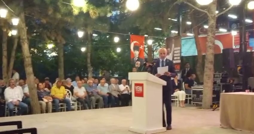 YENİ Parti PM Üyesi ve Kayseri Milletvekili Aşkın Genç, “Kimseye ‘Dün