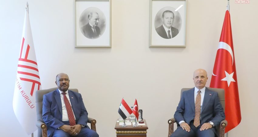 Yükseköğretim Kurulu (YÖK) Başkanı Erol Özvar, Sudan Cumhuriyeti Dışişleri ve