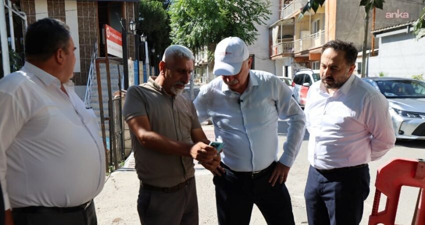 Yunusemre Belediye Başkanı Semih Balaban, Barbaros Mahallesi’nde tamamlanmak üzere olan