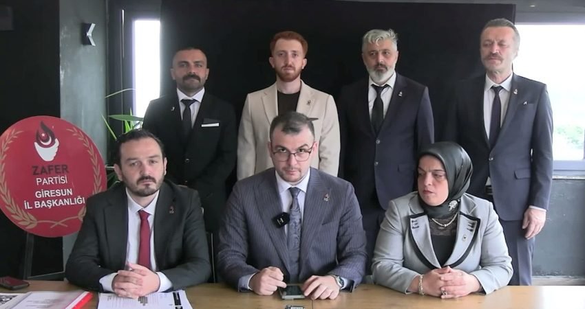 Zafer Partisi Giresun İl Başkanı Ertuğrul Genç, kentteki eğitim arazisi