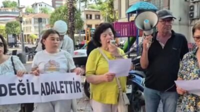 Çaycuma Çevre Gönüllüleri Platformu üyeleri, Kocaeli'nin Dilovası ilçesinde 8 Kasım