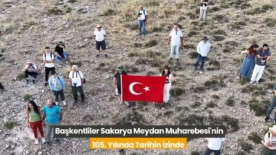 Ankara Büyükşehir Belediyesi, Sakarya Meydan Muharebesi’nin 105. yılı dolayısıyla düzenlediği