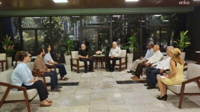 Küba Cumhuriyeti Devlet Başkanı Miguel Díaz-Canel, TKP Genel Sekreteri Kemal
