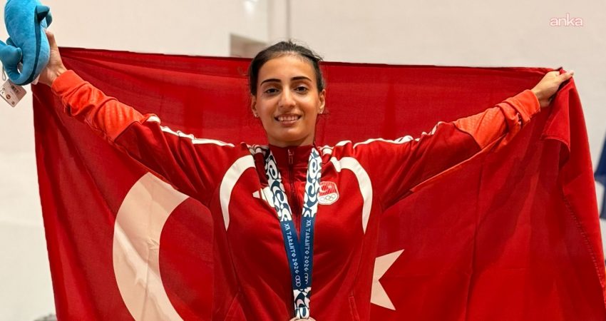 Bursa Büyükşehir Belediyesporlu Mine Türker, İtalya’da gerçekleştirilen 2026 Akdeniz Oyunları’nda