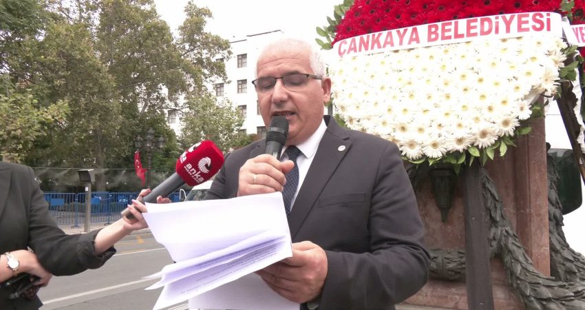 Çankaya Belediye Başkan Vekili Haldun Güler, 30 Ağustos Zafer Bayramı