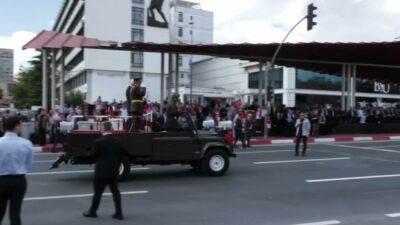 30 Ağustos Zafer Bayramı nedeniyle İstanbul’daki son tören Vatan Caddesi’nde