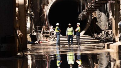 İzmir tarihinin en büyük yatırımında çalışmalar devam ediyor. 765 milyon