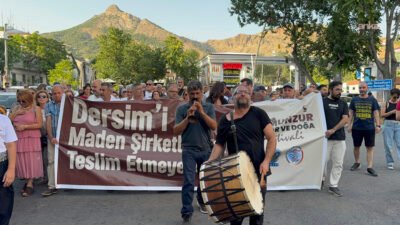 24. Munzur Kültür ve Doğa Festivali kapsamında Tunceli'de maden projelerine
