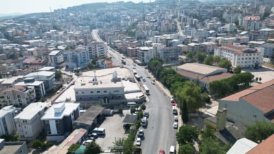 Bursa Büyükşehir Belediyesi, Kestel ilçesinin ana ulaşım akslarından Eğitim Caddesi’nde