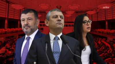 YENİ Parti Genel Başkanı Özgür Özel ve Malatya Milletvekili Veli