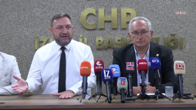 CHP İzmir İl Başkanı Utku Gümrükçü ile önceki dönem CHP