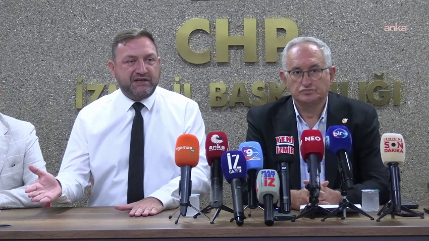 CHP İzmir İl Başkanı Utku Gümrükçü ile önceki dönem CHP