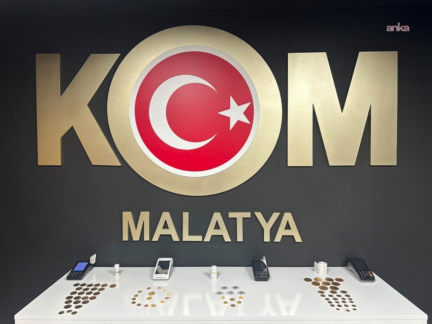 Malatya'da sahtecilik ve tefecilik suçlarına yönelik düzenlenen operasyonda, darphane basımı