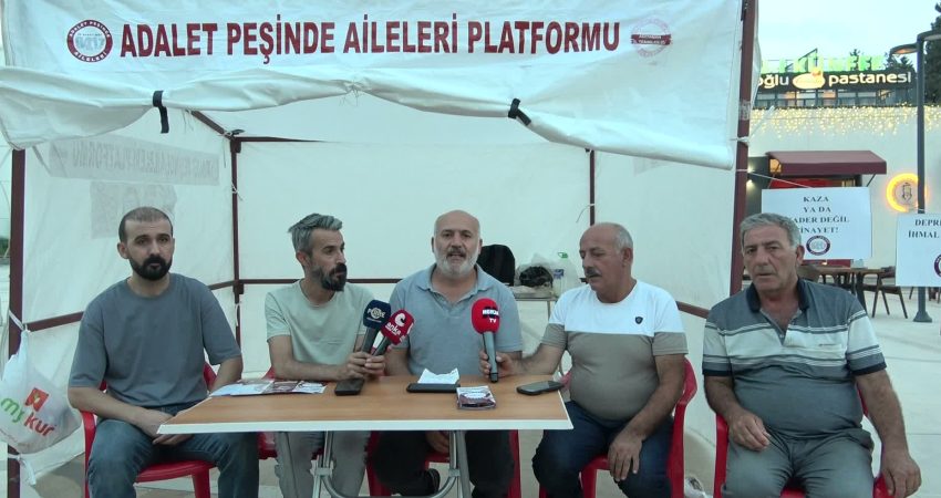 Adalet Peşinde Aileleri Platformu Adıyaman Temsilciliği, 6 Şubat deprem davalarındaki