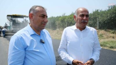 Adana Büyükşehir Belediye Başkan Vekili Güngör Geçer, Yumurtalık'ta devam eden