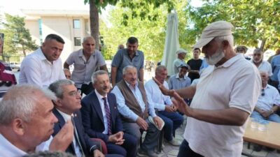 YENİ Parti Grup Başkanvekili Gökhan Günaydın, Yozgat’ın Aydıncık ilçesinde vatandaşlarla