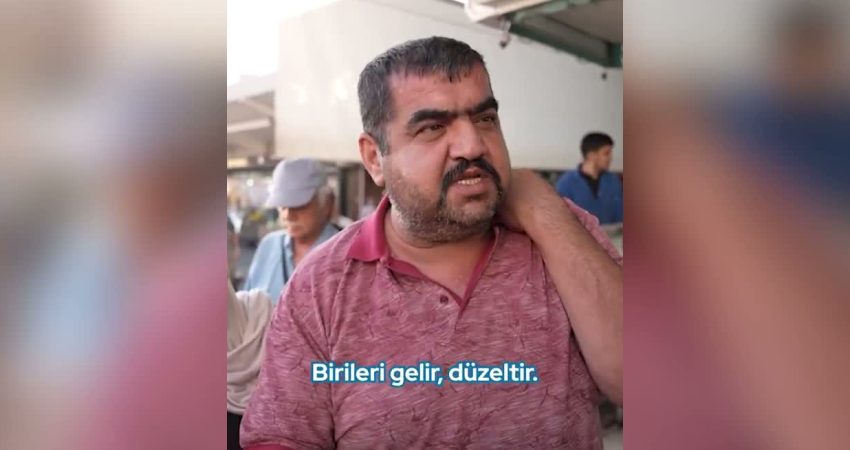 DEVA Partisi Genel Başkanı Ali Babacan'a dert yanan bir vatandaş,