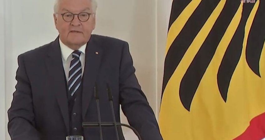 Almanya Cumhurbaşkanı Frank-Walter Steinmeier, göçmenlerin dışlanmasına karşı birlik ve dayanışma