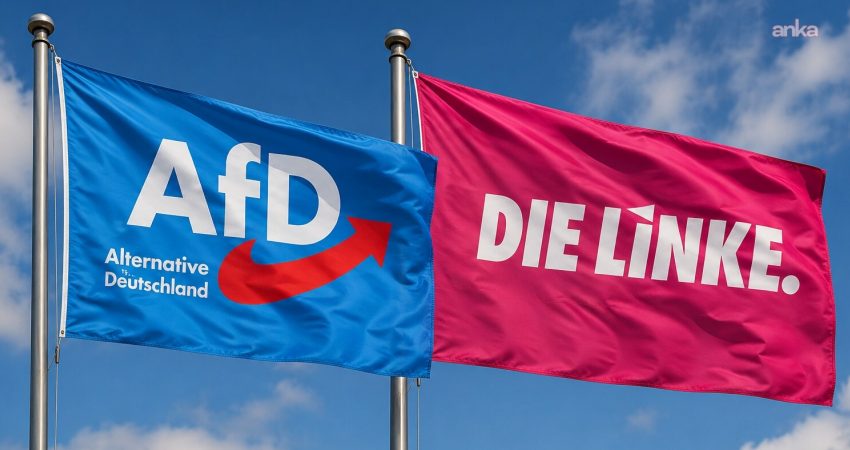 Almanya’nın Doğu Eyaletlerinde AfD ilk sırada, Sol Parti ikinci Almanya’da yapılan son kamuoyu araştırmasına göre, yabancı karşıtı söylemleriyle bilinen