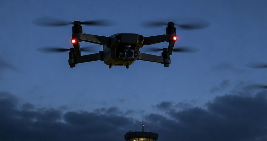 Almanya’nın Hannover Havalimanında görülen İHA uçuş trafiğini aksattı Almanya’nın Hannover Havalimanı’nda görülen insansız hava aracı (İHA), uçuş trafiğinin