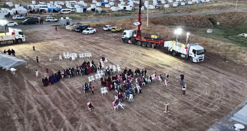 Ankara Büyükşehir Belediyesi, Şereflikoçhisar ilçesi Karabük Mahallesi’nde yaşayan mevsimlik tarım